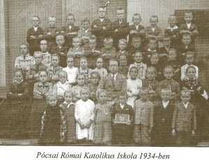 Iskola 1934 Pócsa